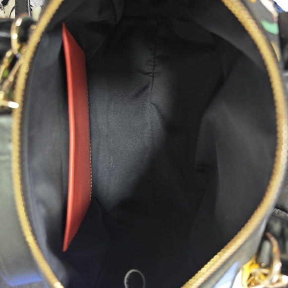 Paul Smith saffiano leather floral print bag - Picture 3 of 8